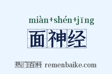 面神经是什么意思的图片